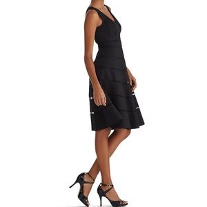 Shadow Stripe Party Dress